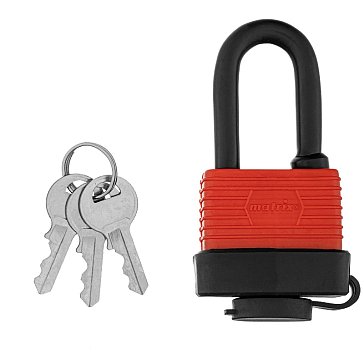 Изображение товара Замок навесной всепогодный Matrix 91822, 40 мм, удлиненная дужка