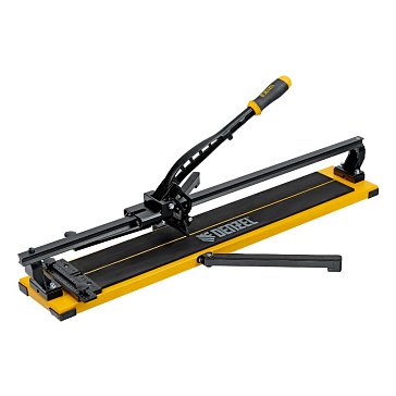 Изображение товара Плиткорез Denzel 877016, рельсовый 800х16мм, каретка на подшипниках, стальная станина, усиленная рукоятка-пенал