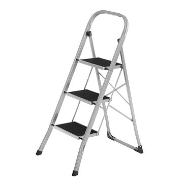 Изображение товара Стремянка стальная Сибртех 97727 с широкими ступенями и высоким качеством