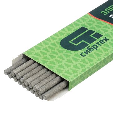 Изображение товара Электроды Сибртех MP-3 97533, диам. 4 мм, 1 кг., рутиловое покрытие