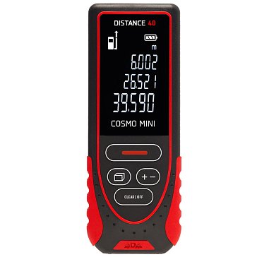 Изображение товара Ada Cosmo MINI 40 А00528 Дальномер лазерный поверка 40 м IP54 2 класс