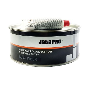 Изображение товара Шпатлевка JetaPro FIBER 5546/1 со стекловолокном 1 кг профессиональная
