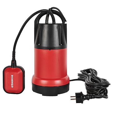 Изображение товара Дренажный насос Rommer OPTIMA RDP-0001-000400 400 Вт погружной для грязной воды