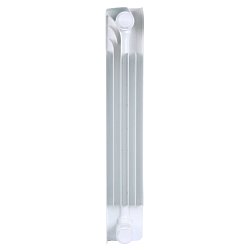 Радиатор Stout Space 500 SRB-0320-050009, 9 секций, биметаллический, нижнее правое подключение, RAL9016