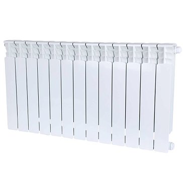 Изображение товара Радиатор Stout Space 500 SRB-0320-050013, 13 секций, биметаллический, нижнее правое подключение, RAL9016