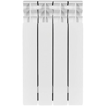 Изображение товара Радиатор секционный биметаллический Stout TITAN 500 SRB-3310-050004 белый 4 секции