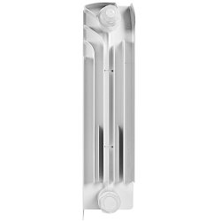 Радиатор Stout TITAN VENTIL 350 SRB-3320-035009, 9 секций, биметаллический, нижнее правое подключение, белый RAL 9016