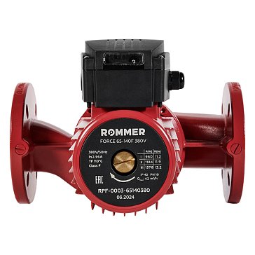 Изображение товара Циркуляционный насос Rommer FORCE RPF-0003-65140380 380V