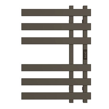 Изображение товара Полотенцесушитель электрический Stout NEOSOUL quadro SHQ-N4QQ-007050, 70*50, графит