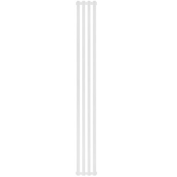 Изображение товара Радиатор Stout Tonale 1800 SRA-2120-180004, 4 секции, алюминиевый, универсальное подключение, белый RAL 9010