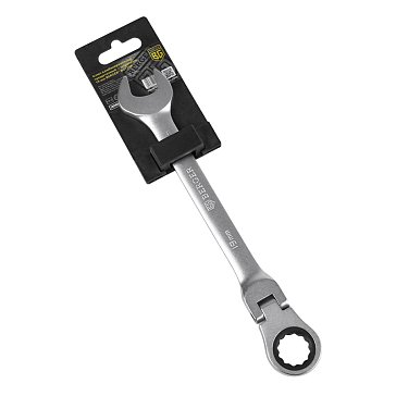 Изображение товара Ключ комбинированный трещоточный Berger BG1248 19 мм шарнирный