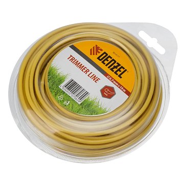 Изображение товара Леска для триммера Denzel 9614177, круглая, 2,7мм х 15м