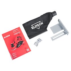Рубанок Elitech P 0882, 750Вт., ширина-82мм,глуб-3мм