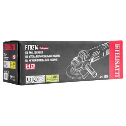 Угловая шлифовальная машина Felisatti FT8214 8214, 125/1400ЭВ 