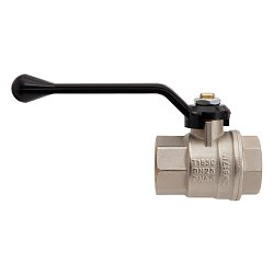 Кран шаровой Hoobs ORION 15104H, ВР/ВР 1'', с алюминиевым рычагом
