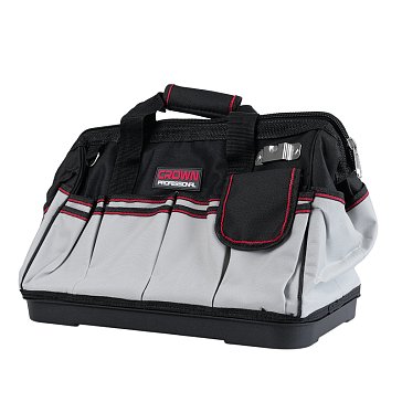 Изображение товара Сумка для инструмента Crown 420x240x260 мм, 14 отделений, наплечный ремень