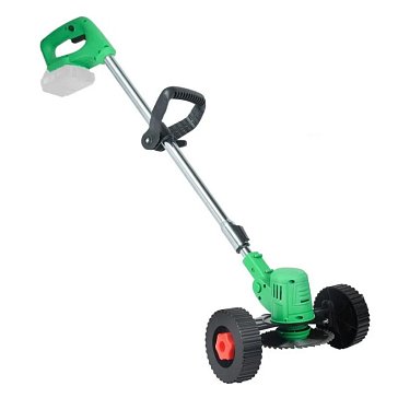 Изображение товара Триммер-газонокосилка Zitrek GreenCut 20 Pro 082-2005, аккумуляторный, 20В, Li-ion аккумулятор 2шт, колеса