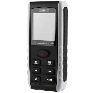 Изображение товара Лазерный дальномер Deko R-LDI50 083-3603 с функциями измерения и углов