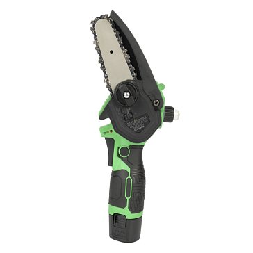 Изображение товара Пила цепная аккумуляторная Zitrek GreenSaw 12 083-2015 (12В, 1,5Ач Li-ion аккум. 2шт, ЗУ)