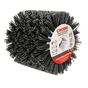 Изображение товара Нейлоновая щетка Crown CAQ-N1101480 для УШМ диаметр 110 мм