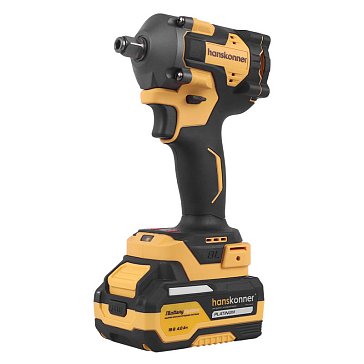 Изображение товара Гайковерт ударный бесщеточный Hanskonner Platinum 18 В 420 Нм профессиональный