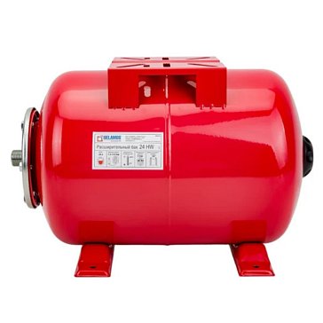Изображение товара Расширительный бак Belamos 24HW (гидроаккумулятор) красный, горизонтальный
