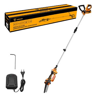 Изображение товара Цепная пила-высоторез Deko DKCHS 20-150, 20В, 1x4.0 Ач