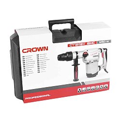 Перфоратор SDS-Max Crown CT18118V BMC, 1250 Вт, 10 Дж