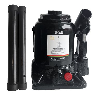 Изображение товара Гидравлический домкрат БелАК двухштоковый 8т телескопический БАК.20044