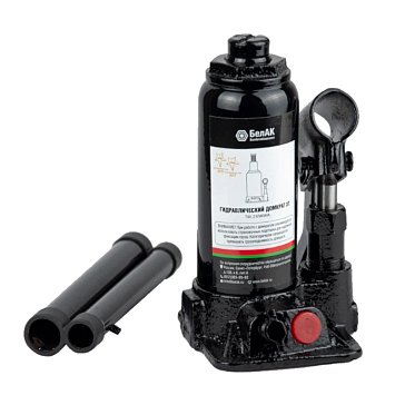 Изображение товара Домкрат гидравлический БелАК БАК.00027 3 т с двумя клапанами