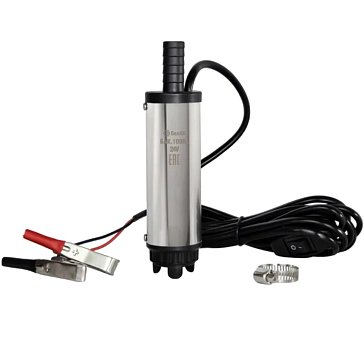 Изображение товара Насос для перекачки топлива БелАК БАК.10084, погружной, 24V, D38, съёмный фильтр