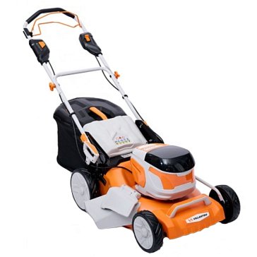 Изображение товара Аккумуляторная газонокосилка Villartec MA4046T с травосборником