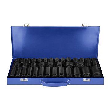 Изображение товара Набор ударных головок БелАК БАК.07133 1/2 дюйма 35 предметов CRMO