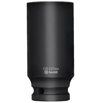 Изображение товара Ударная 6-гранная глубокая головка 27 мм 1/2" БелАК БАК.07165