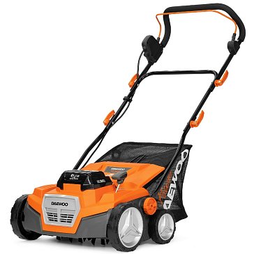 Изображение товара Аккумуляторный скарификатор Daewoo DSC 3842Li для газона мощный легкий