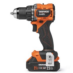 Дрель-шуруповерт аккумуляторная Daewoo DAA 4021Li SET BOX, с набором