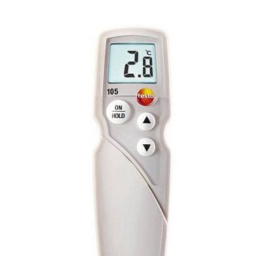 Изображение товара Термометр Testo 105 00000002384, комплект с прямым зондом 