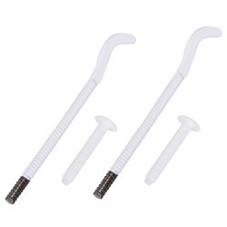 Комплект плоских кронштейнов с дюбелями Royal Thermo НС-1052699 RT06, 7,2х170мм, белые