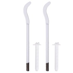 Комплект плоских кронштейнов с дюбелями Royal Thermo НС-1052699 RT06, 7,2х170мм, белые