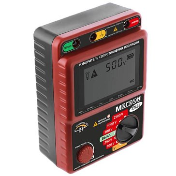 Изображение товара Измеритель сопротивления изоляции (мегаомметр) Мегеон 13125 00000003393