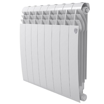 Изображение товара Биметаллический радиатор Royal Thermo BILINER B 500, 8 секций, белый