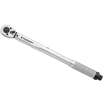 Изображение товара Динамометрический ключ Станкоимпорт CS-11.06.19-110 3/8 дюйма 19-110 Нм надежный инструмент
