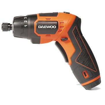 Изображение товара Аккумуляторная отвёртка Daewoo DAA 3620Li с набором и подсветкой 3.6В