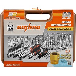 Набор автомобильного инструмента Ombra OMT94S (универсальный, 94 предмета, вес  6.25 кг)