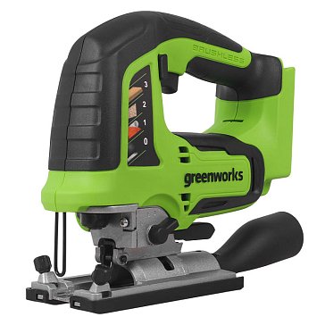 Изображение товара Лобзик аккумуляторный Greenworks 24В 3601407 без АКБ и ЗУ