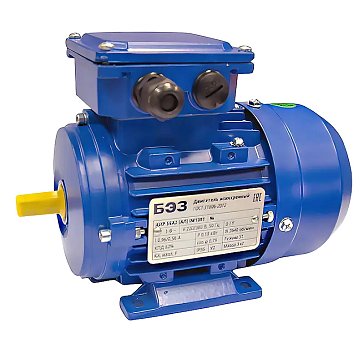 Изображение товара Электродвигатель ТМ БЭЗ АИР 56B4 Ал IM1081 0.18 кВт 1500 обмин корпус алюминий