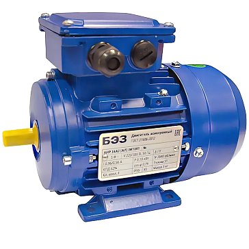 Изображение товара Электродвигатель ТМ БЭЗ АИР 90L4 (Ал) IM1081 91397, 2.2 кВт, 1500 об мин, корпус алюминий