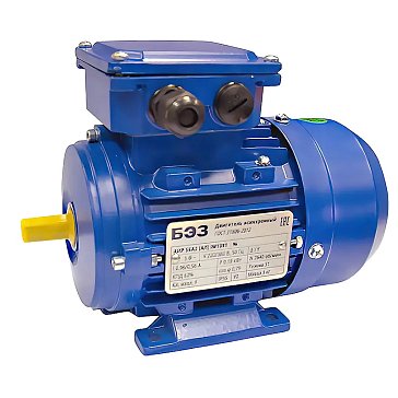 Изображение товара Электродвигатель ТМ БЭЗ АИР 71B6 Ал IM1081 72012, 0,55 кВт, 1000 об мин, корпус алюминий