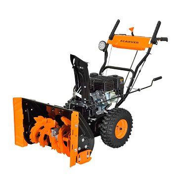 Изображение товара Бензиновый снегоуборщик Carver STG 7056EL 7 л.с. электрозапуск морозостойкий