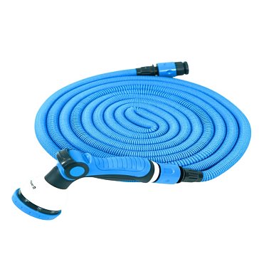 Изображение товара Шланг поливочный Unipump ROLL TELESCOPE 22 м растягивающийся для сада и огорода